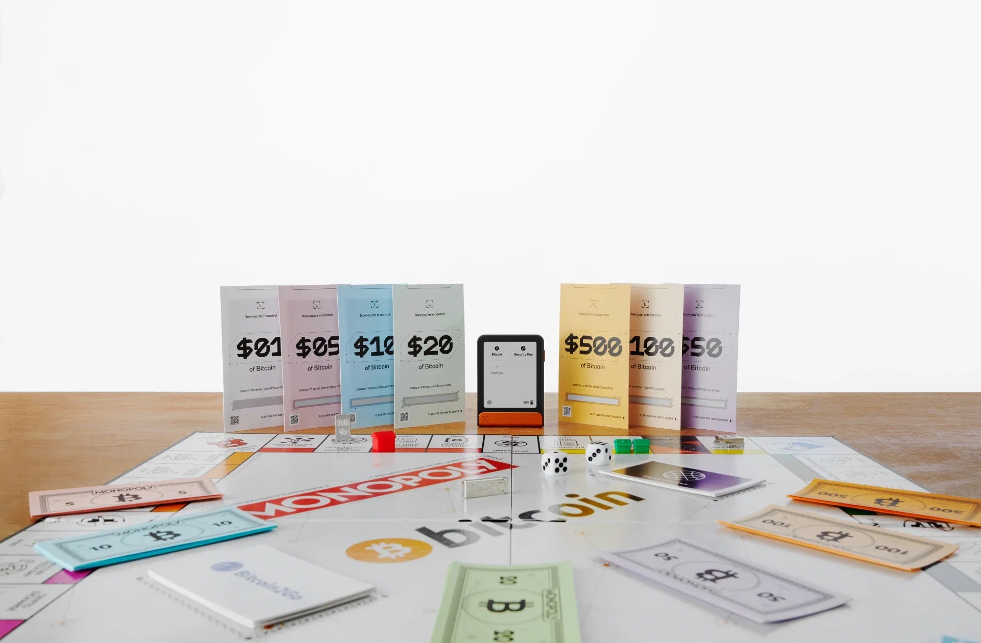 Ledger Flex™ x Monopoly Bitcoin bundle