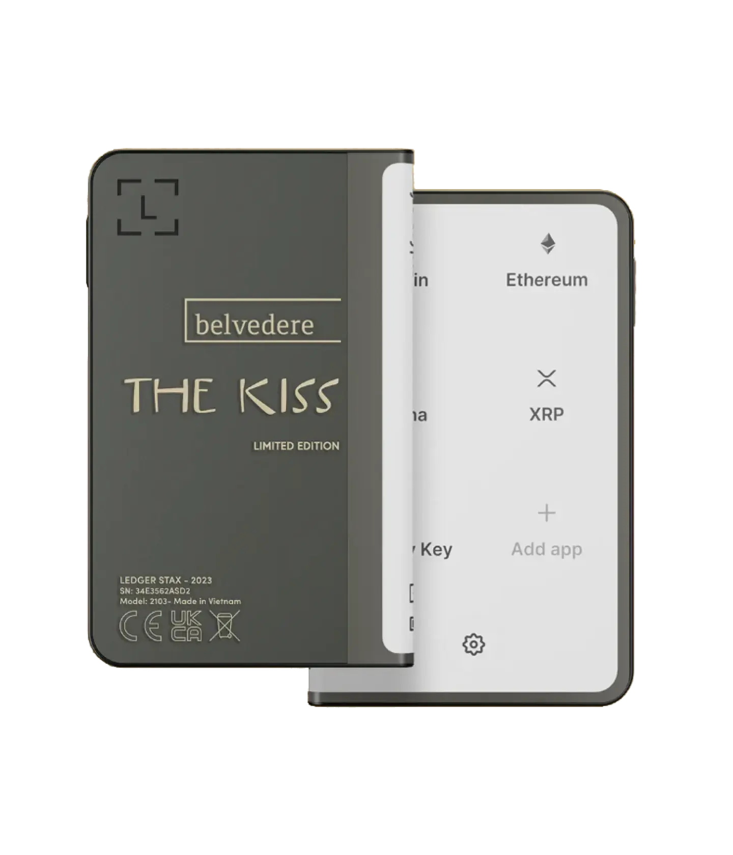 Belvedere Museum x The Kiss NFT x Ledger Stax